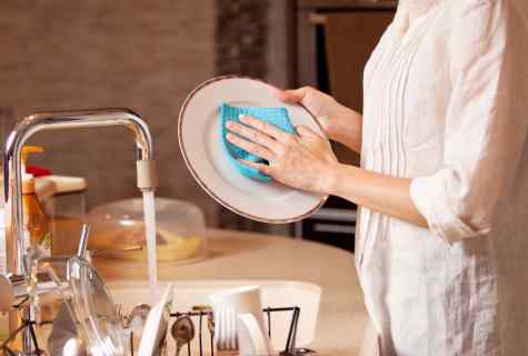 How to wash tableware